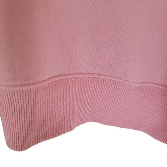 Zelos Pink Long Sleeve Sweatshirt Crew Neck Pullover Womens Size L Cotton Blend - Picture 5 of 9